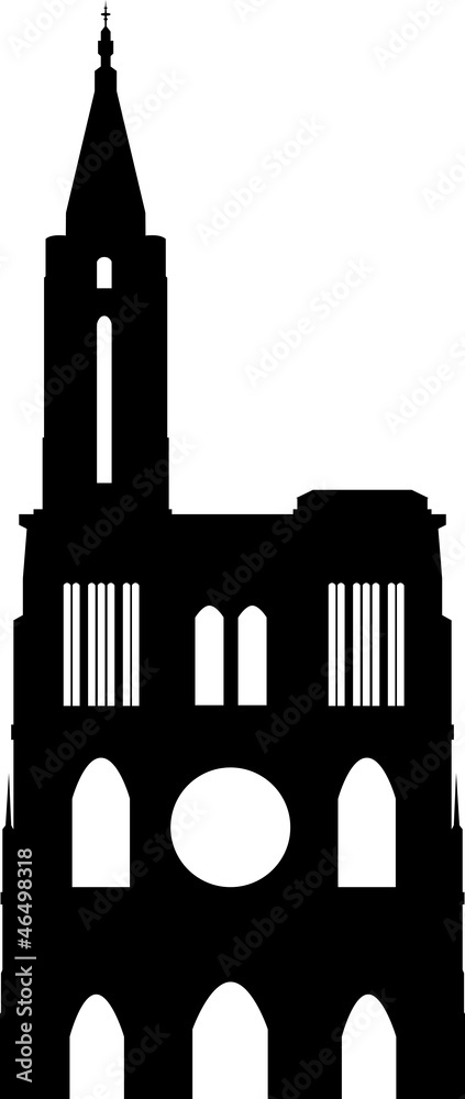 Cathédrale de Strasbourg - Black