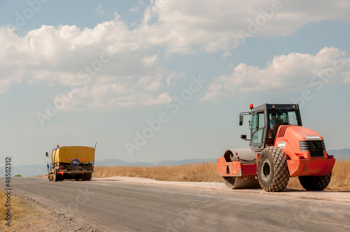 Support activities for the construction of roads and highways