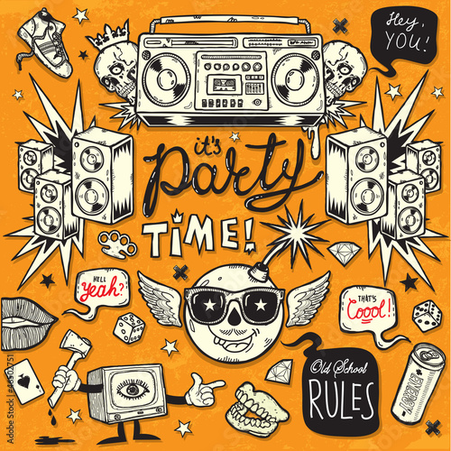 Old School Style Party