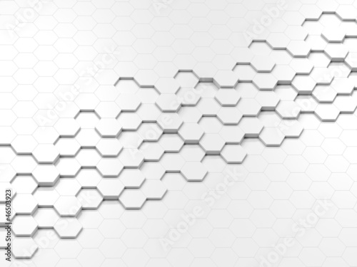 Abstract Hexagon Background