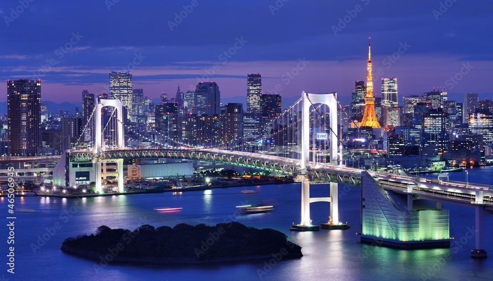 Obraz premium Zatoka Tokijska