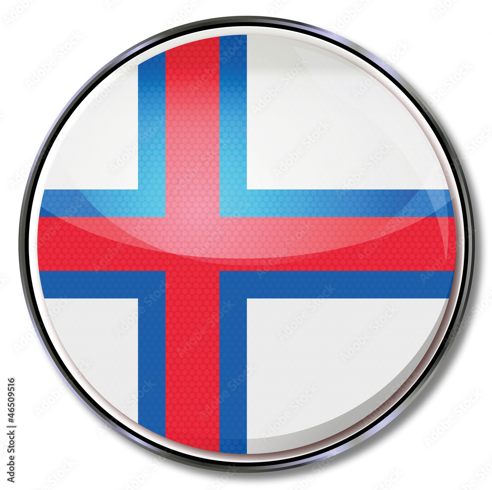 Obraz premium Button Färöer