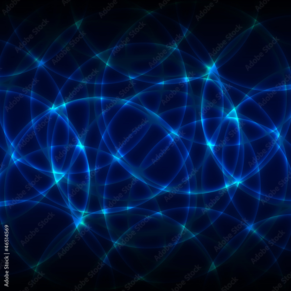 Glowing circles Glowing circles
