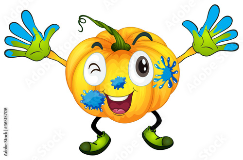 a pumpkin