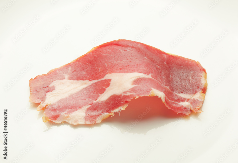Obraz premium Bacon Sliced