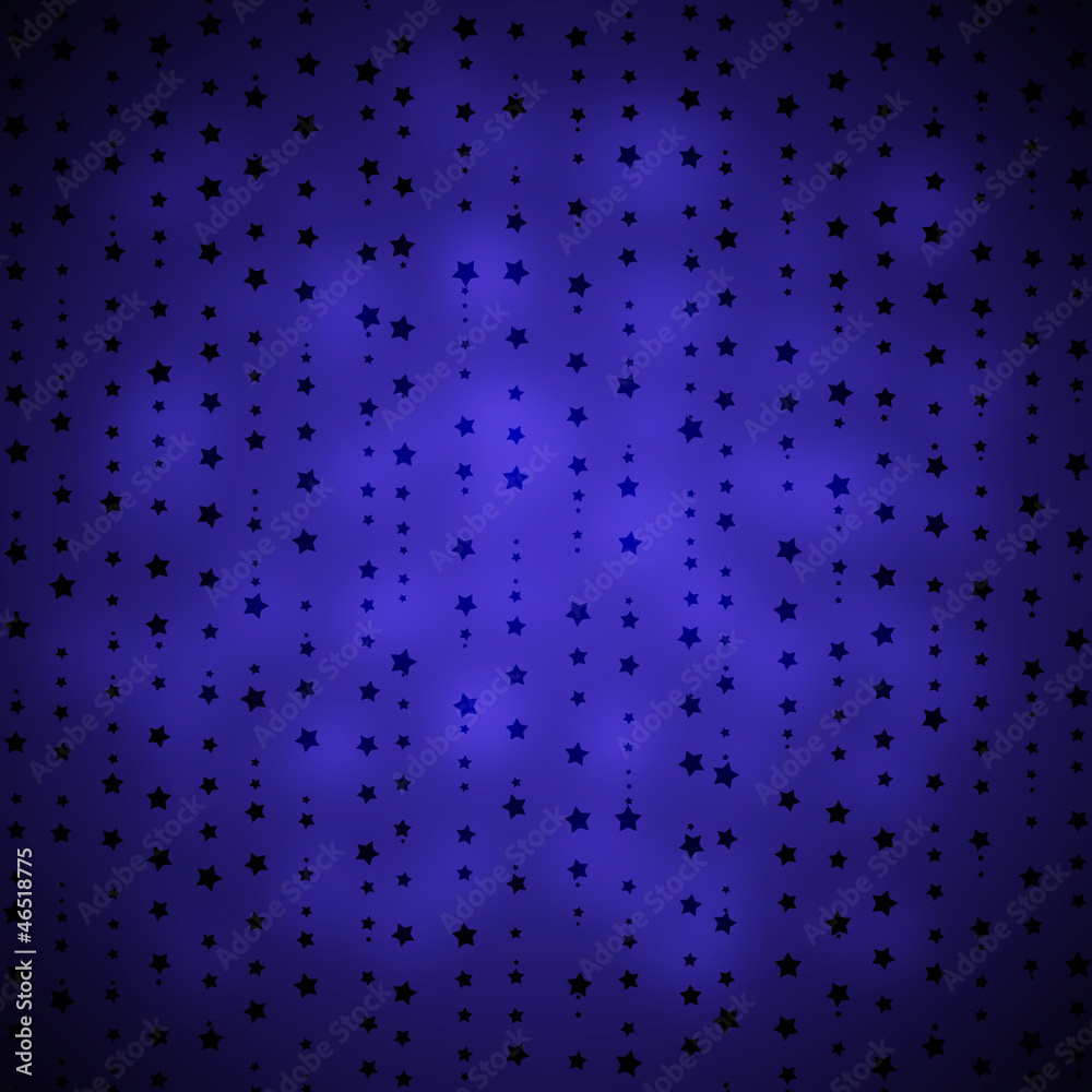 Abstract stars on blue background Abstract stars on blue background