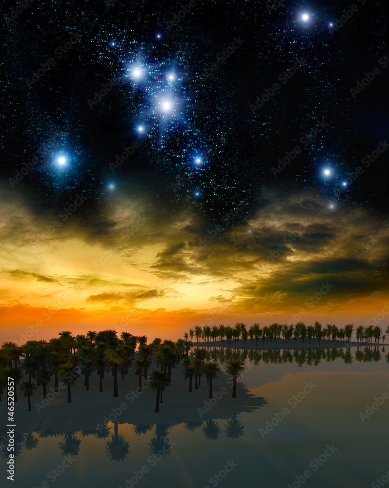 Obraz premium Fantasy landscape