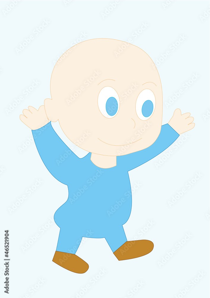 Baby learn to walk
