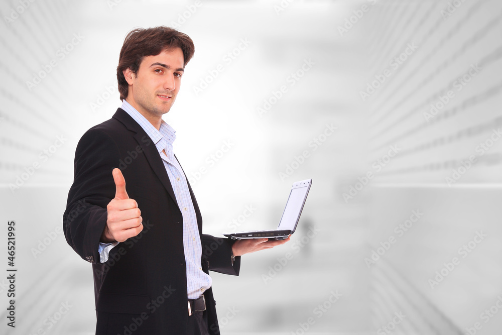 Portrait of a young businessman Portrait of a young businessman