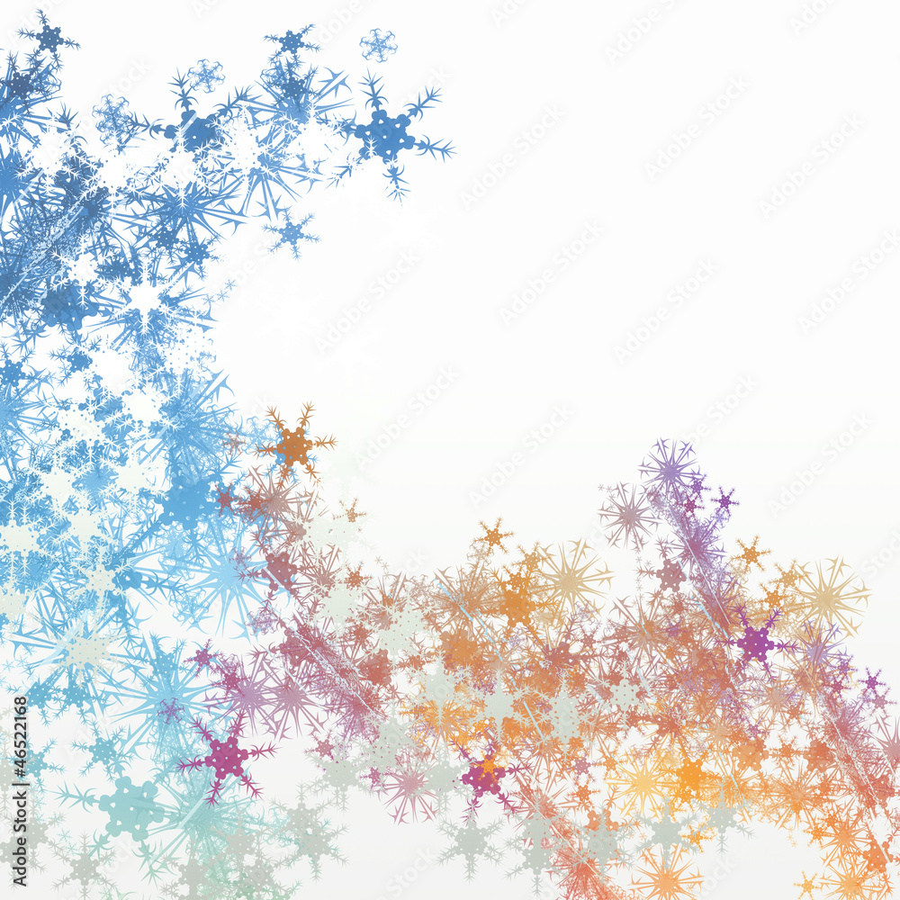 Christmas snowflake background Christmas snowflake background