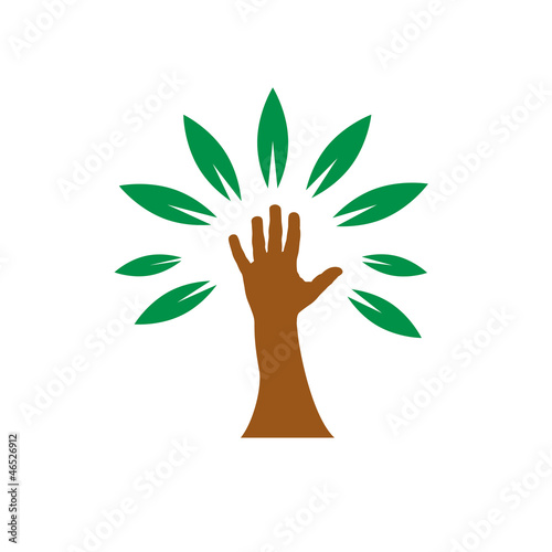Logo friendly environment # Vector