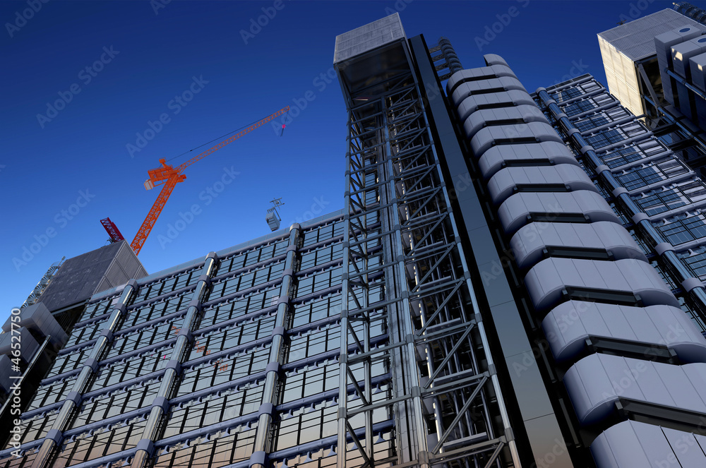 Fototapeta premium The modern skyscraper