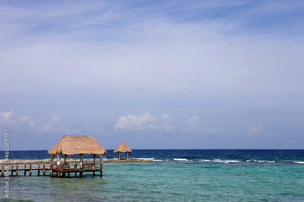 wooden dock