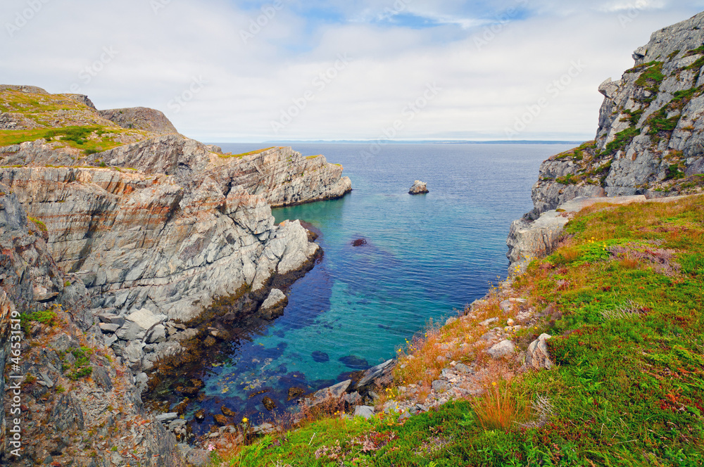 Dramatic Rocks on the Newfoundland Coast