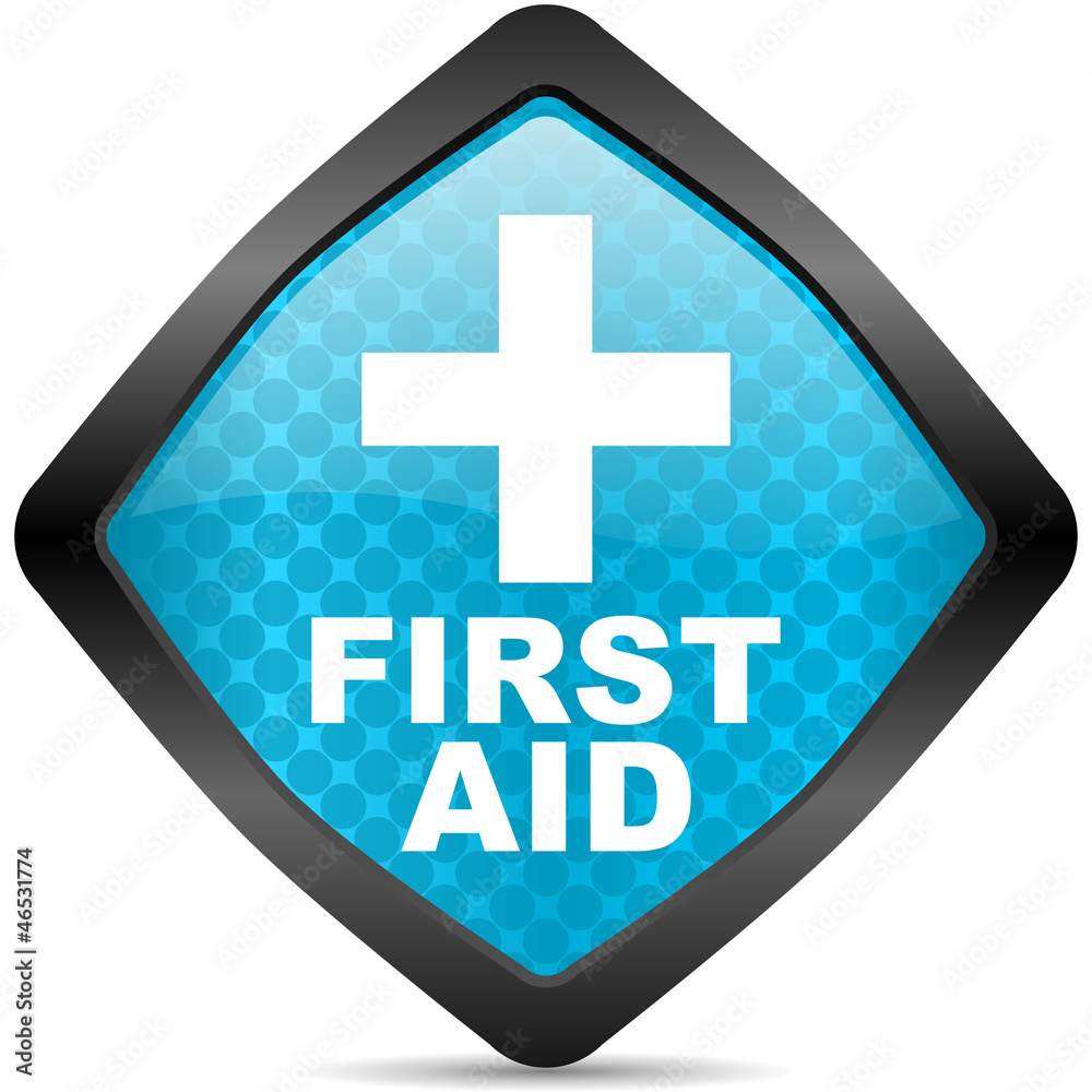 Obraz premium first aid icon