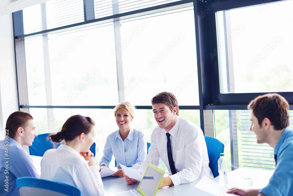 business people in a meeting at office business people in a meeting at office