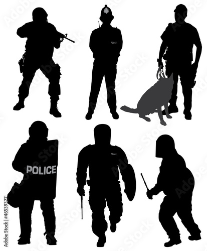 Policeman Silhouette