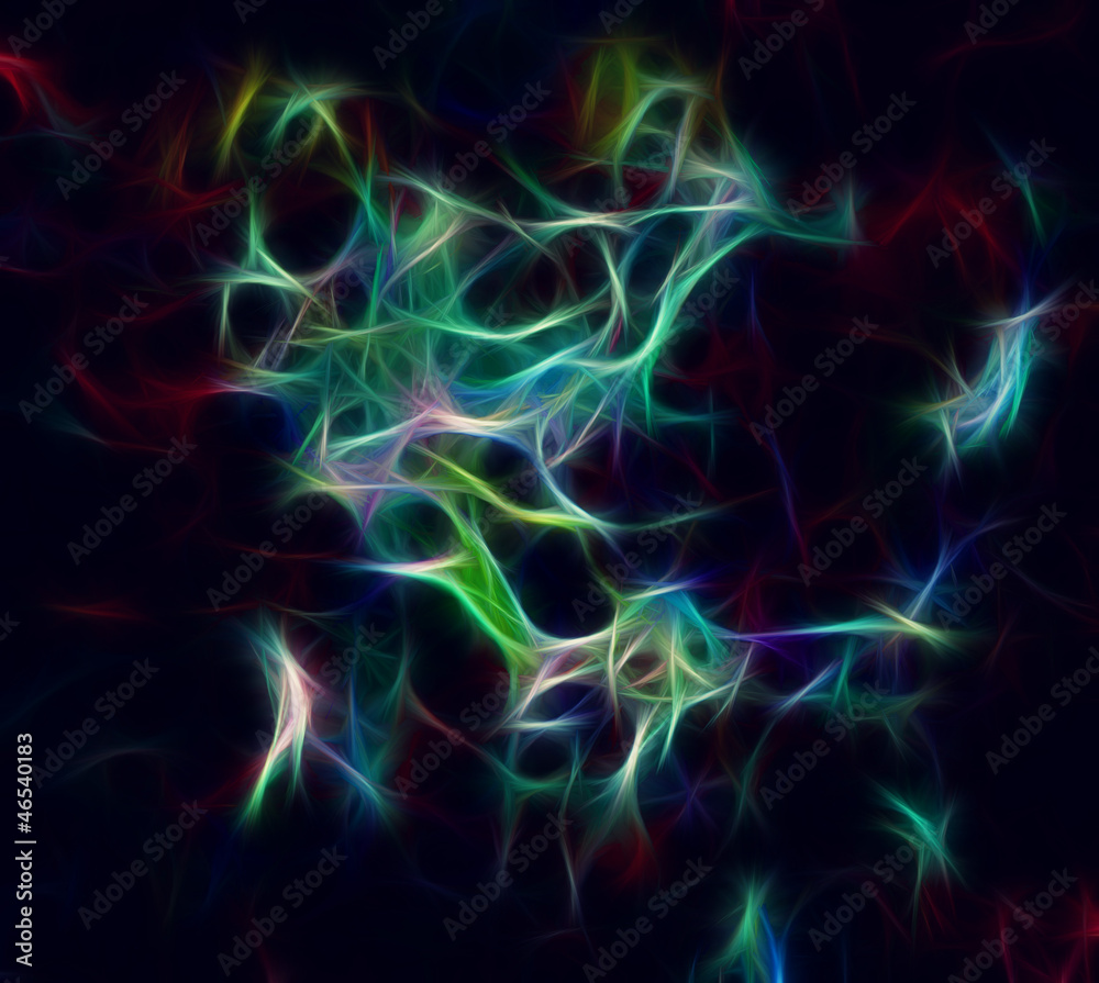 Obraz premium abstract colored strokes