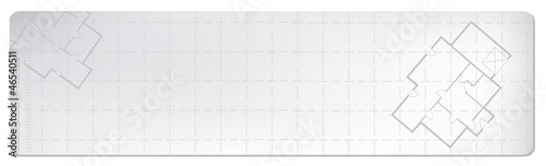 architectural banner. vector illustration