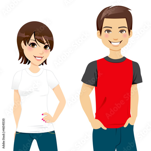 Summer T-shirt Couple