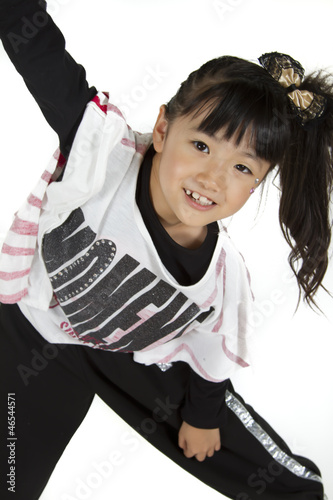 ダンスを踊る女の子