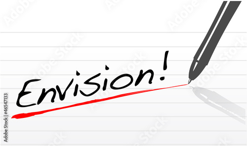 Photography envision text