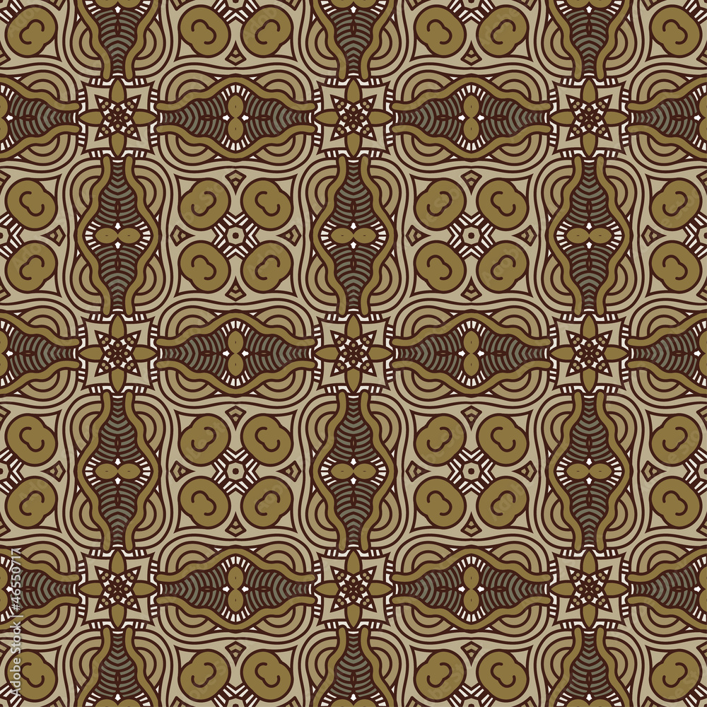 Seamless colorful retro pattern background