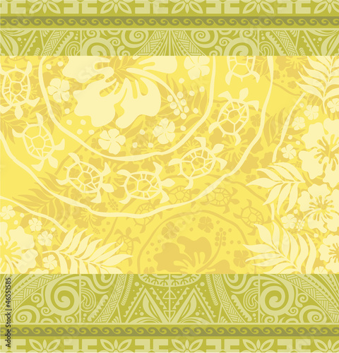 Hawaiian tribal wallpaper