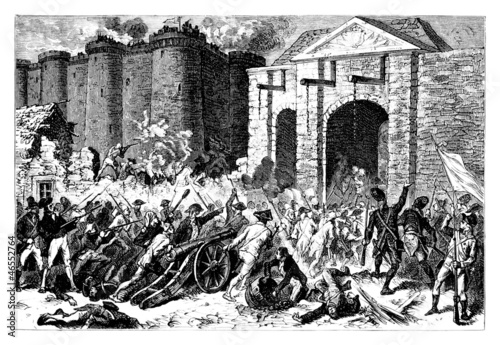 1789 : Prise de la Bastille - French Revolution photo