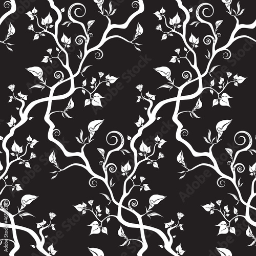 Fantasy Wallpaper, Seamless pattern