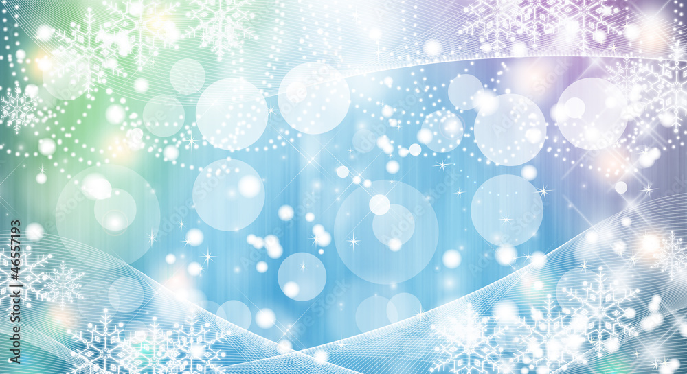 Christmas snowflakes background texture