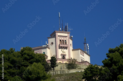Billede på lærred Palace of King Zog, Durres, Albania