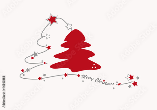 merry christmas - weihnachtsbäume