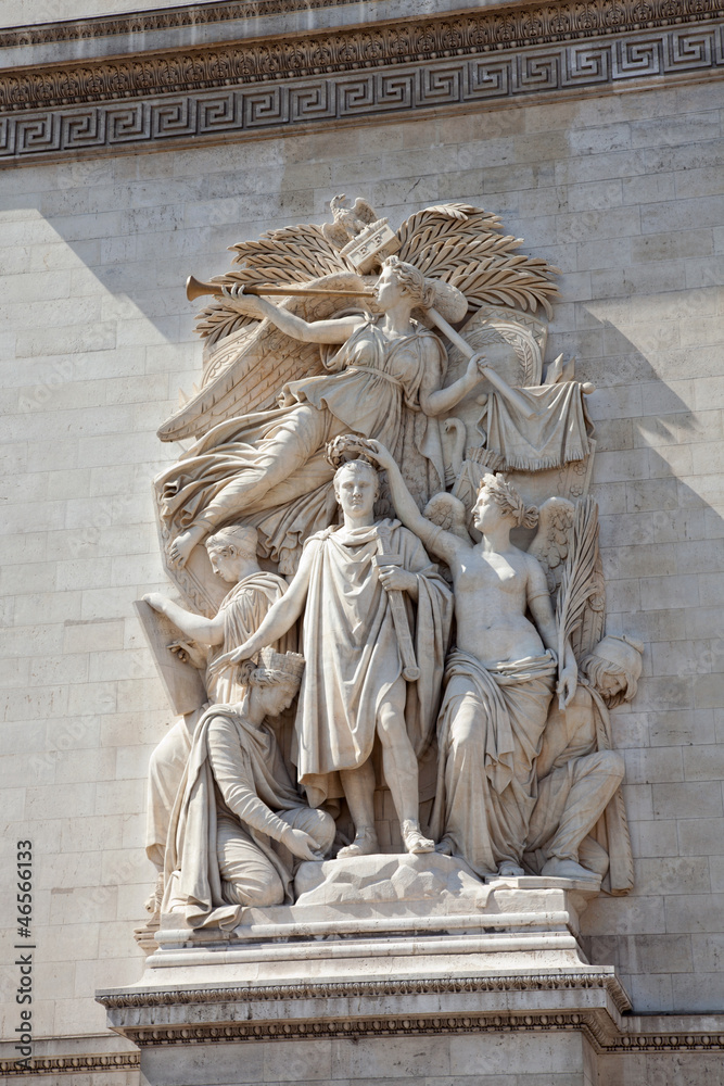 Obraz premium Arc de Triomphe Paris