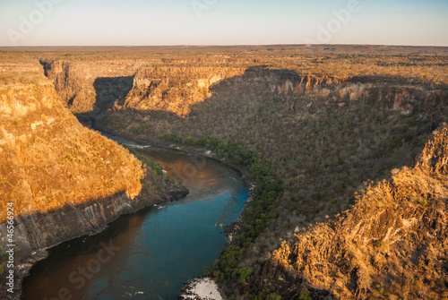 Zambezi river gorge