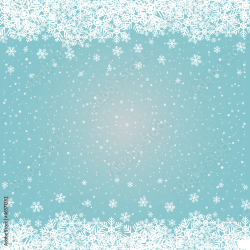 fall snowflake snow stars blue white background