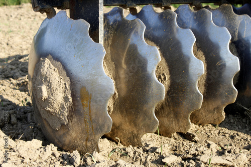 harrow soil agriculture machine