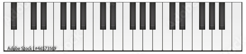 Piano keyboard photo