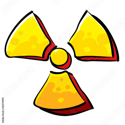 Radioactivity sign