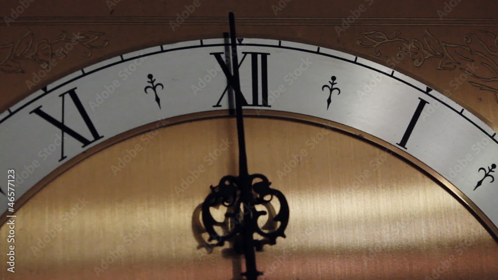 Old style clock