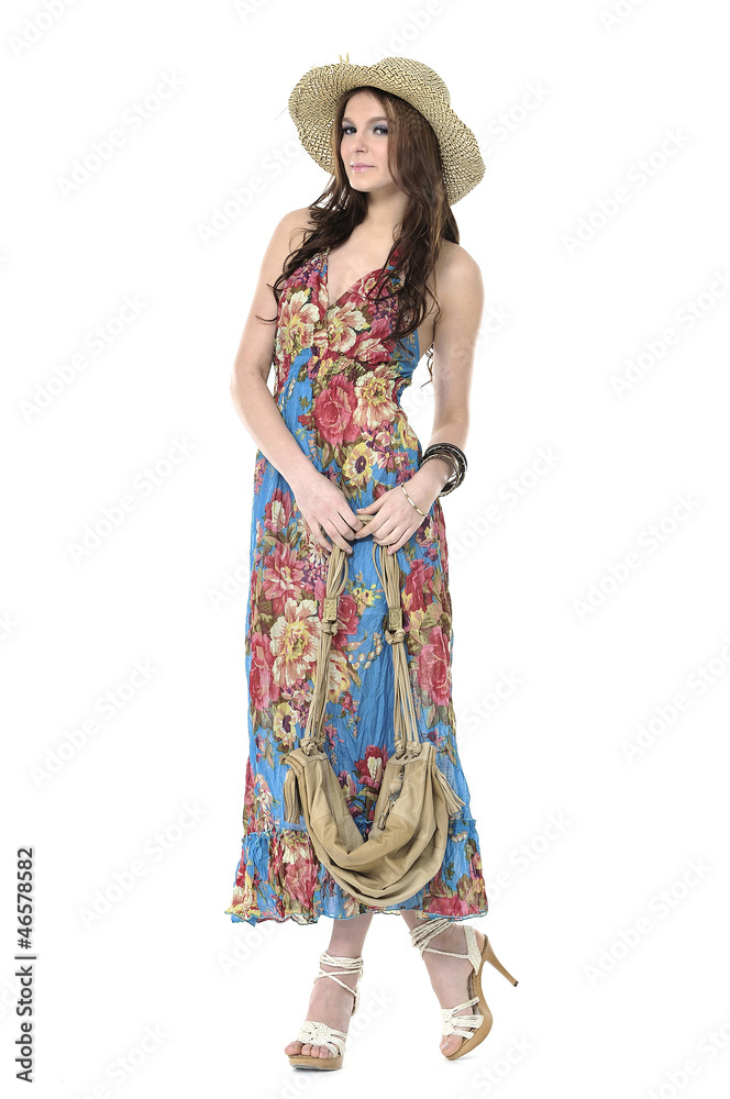beautiful young attractive elegant girl posing in a hat beautiful young attractive elegant girl posing in a hat
