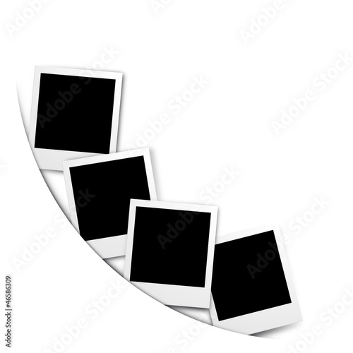 Vector polaroid collection