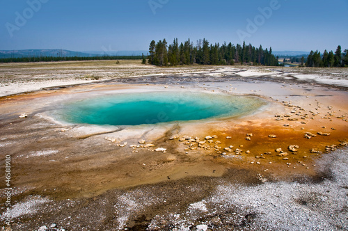 Opal pool - Parc de Yellowstone, USA