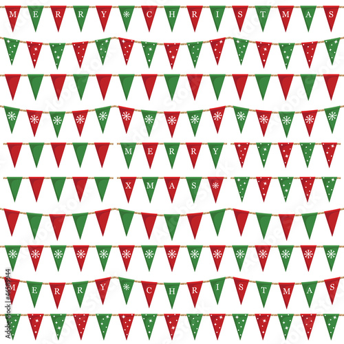 christmas bunting pack