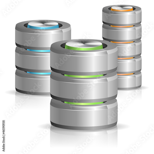 Database and Hard Disk Icon