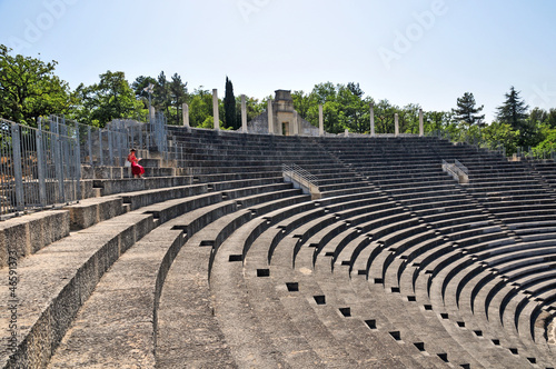 Vaison la Romaine, Haut Vaucluse - rovine anfiteatro romano