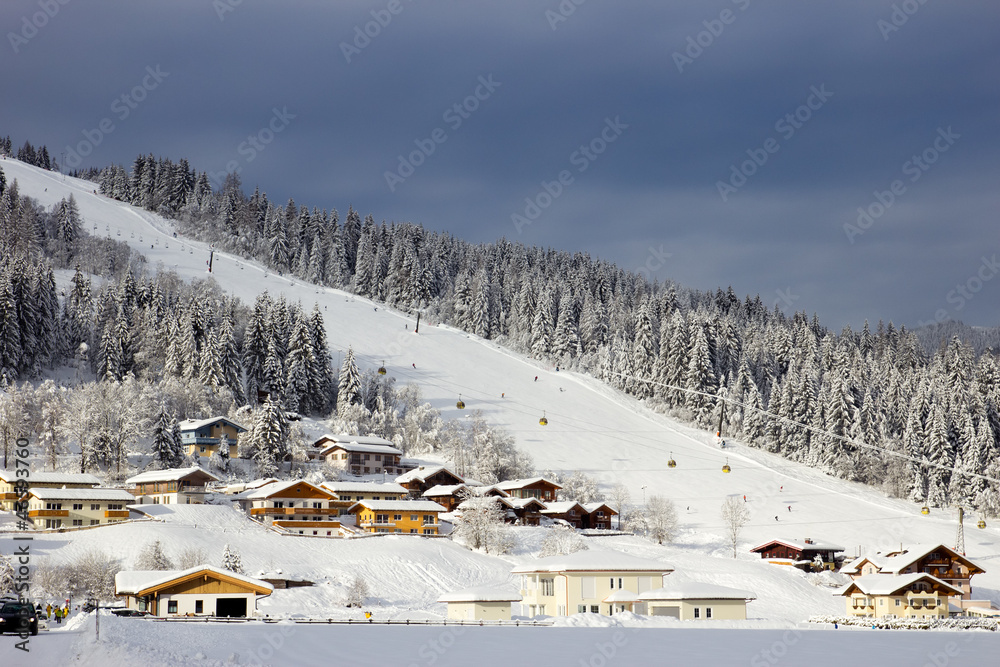 Ski piste - Austria