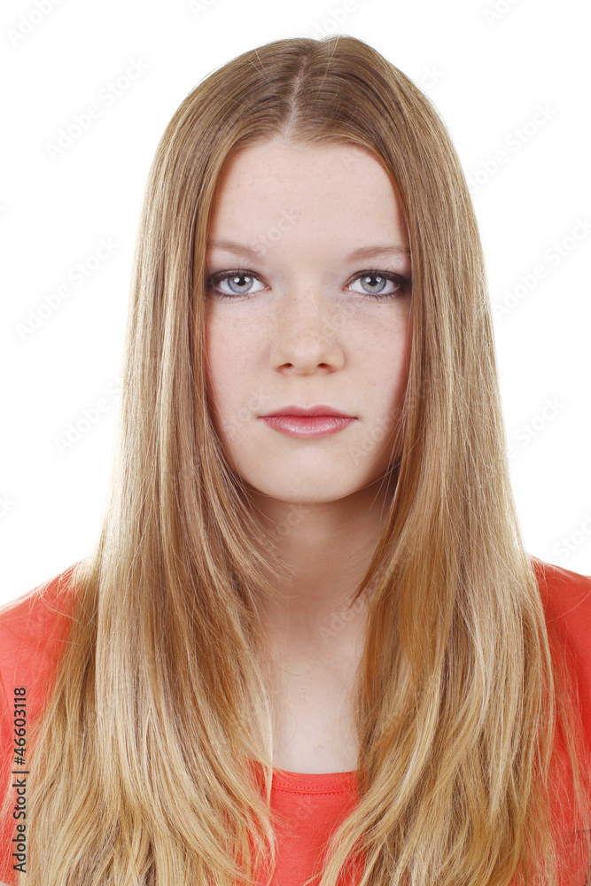 Hübscher blonder Teenager Hübscher blonder Teenager