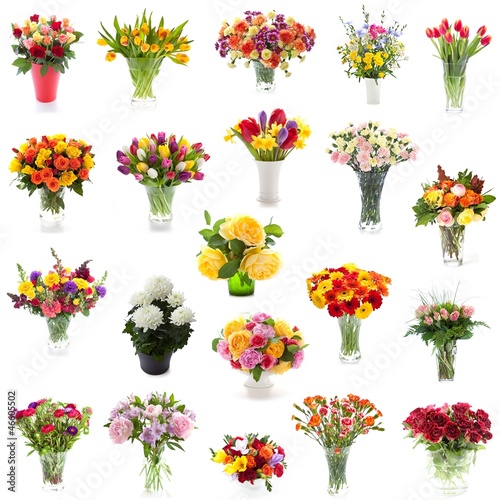 Fototapeta Naklejka Na Ścianę i Meble -  Bouquets of flowers