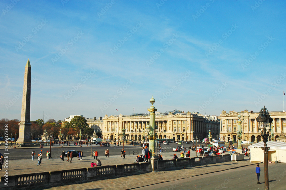 Place de la Concorde, Parigi, Francia